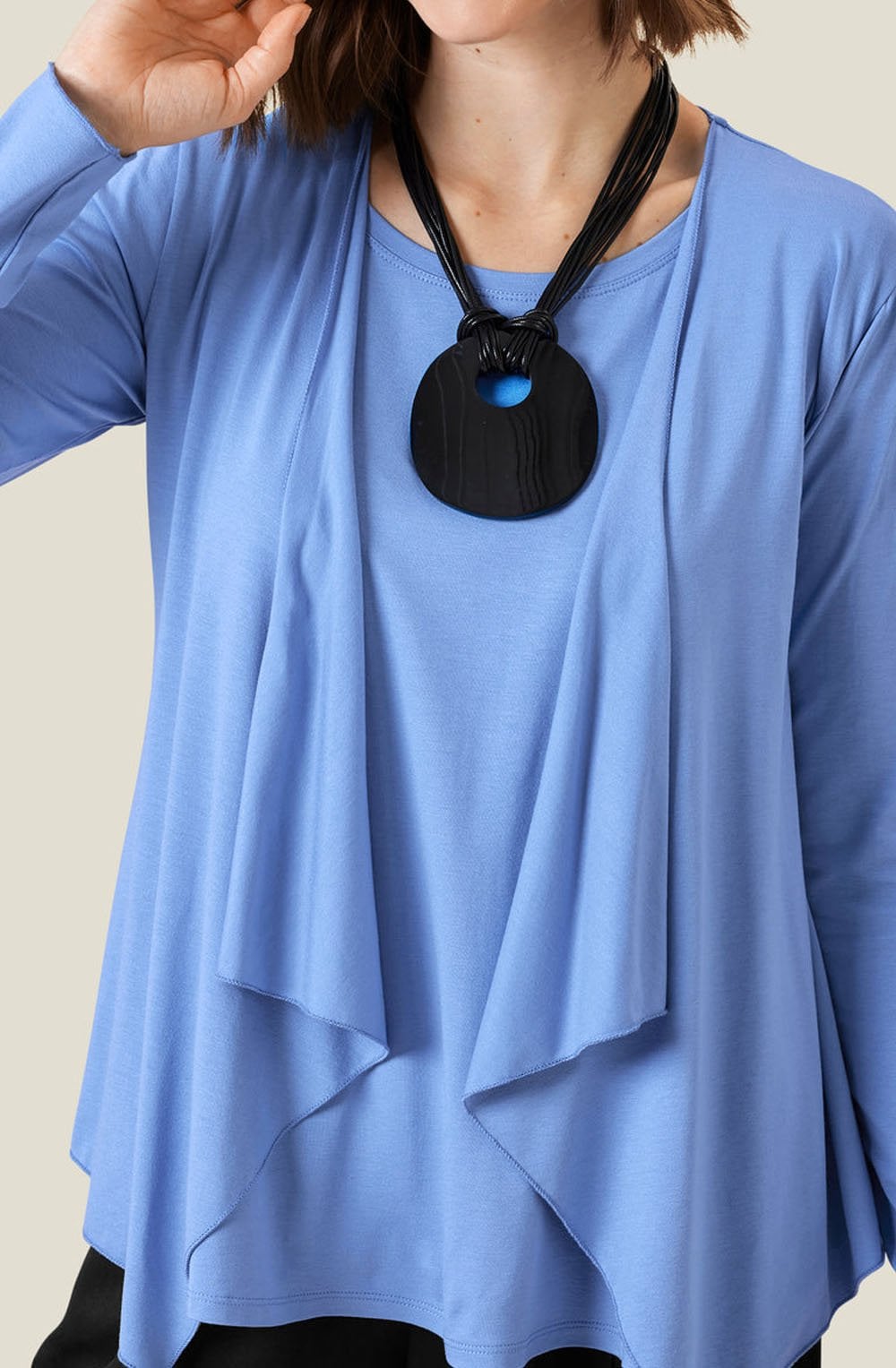 Rosena Disc Cord Necklace