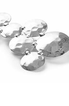 Rouvar Silver Discs Brooch