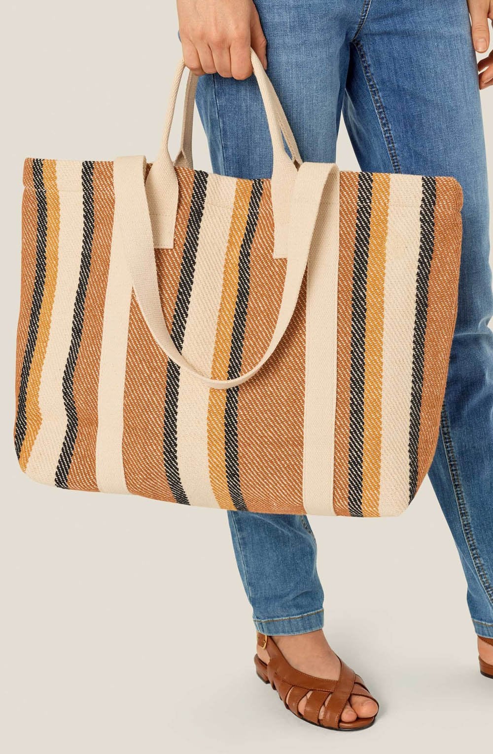 Rubbi Cashew Woven Cotton Bag