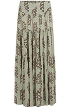Sable Desert Sage Tiered Skirt