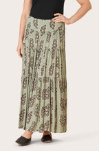 Sable Desert Sage Tiered Skirt