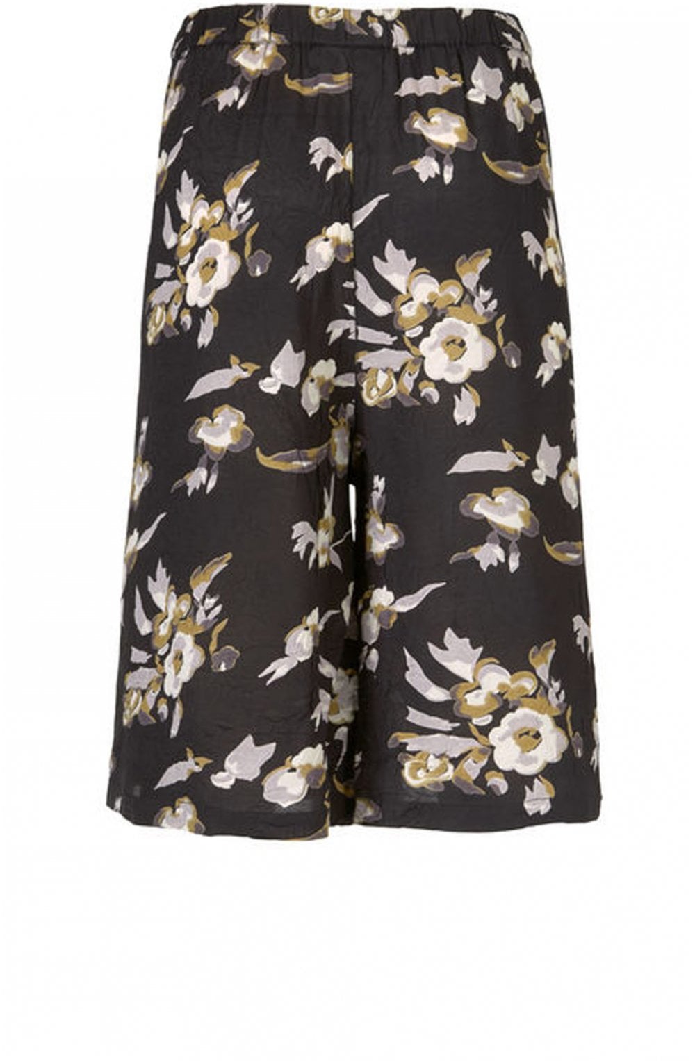 Sable Floral Design Culottes