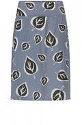 Salle Bold Leaf Print Skirt