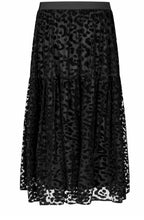 Salome Black Layered Skirt