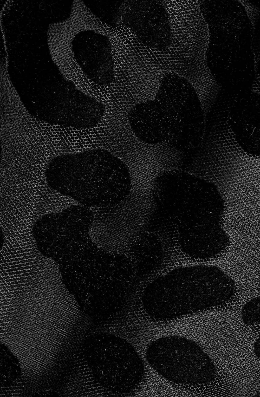 Salome Black Layered Skirt