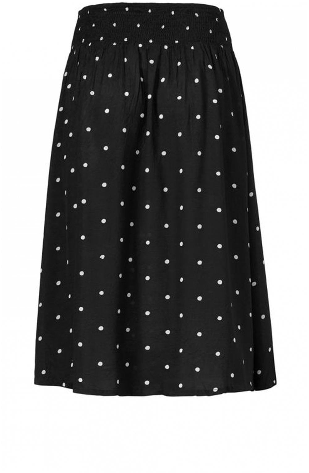 Sanne Black Spot Print Skirt