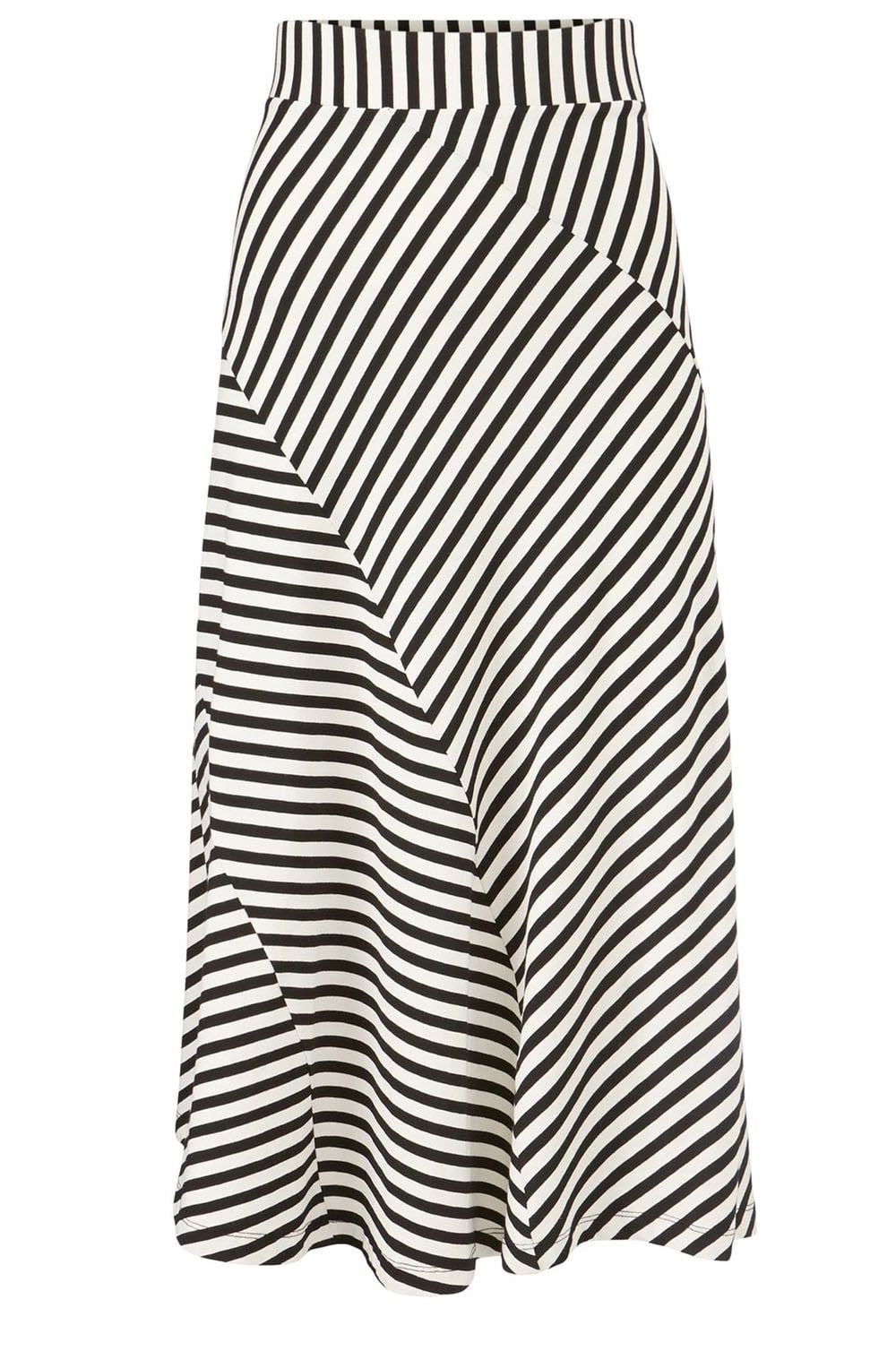 Saris Stripe Jersey Skirt
