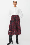 Scarlet Tawny Port Tulle Skirt