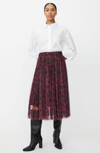 Scarlet Tawny Port Tulle Skirt