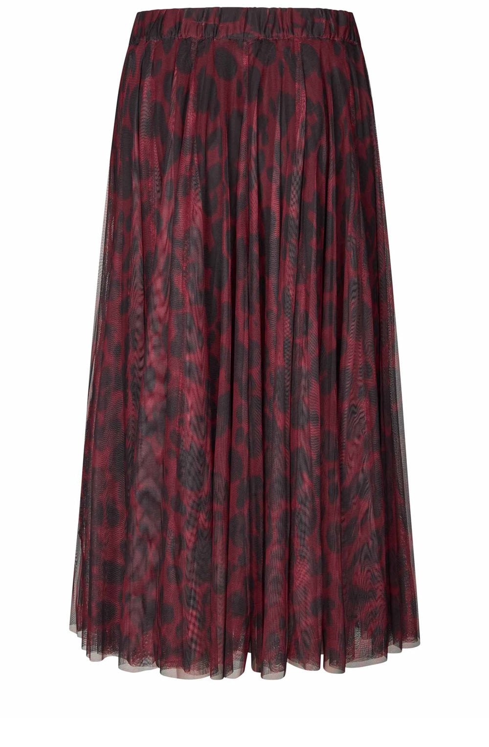 Scarlet Tawny Port Tulle Skirt