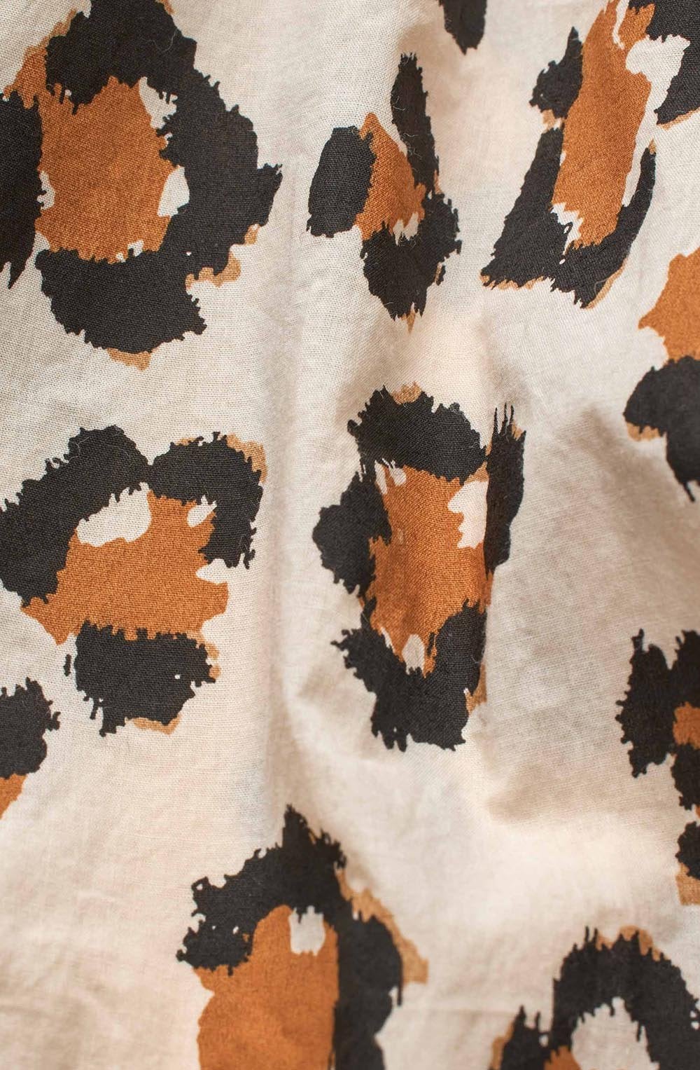 Shikoba Cashew Animal Print Skirt