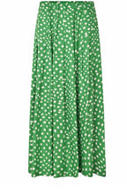 Siffan Spot Print Mid Length Skirt