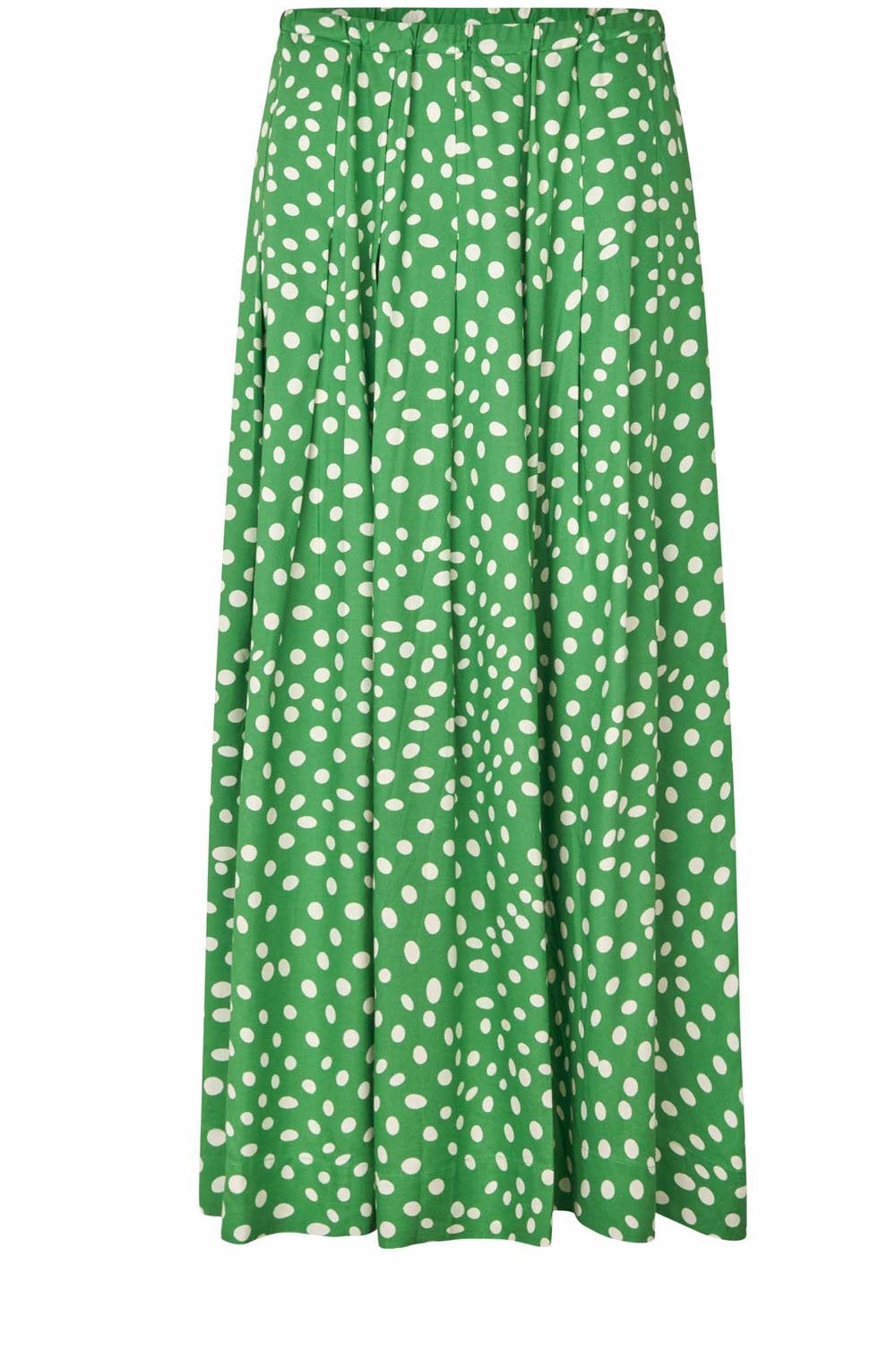 Siffan Spot Print Mid Length Skirt