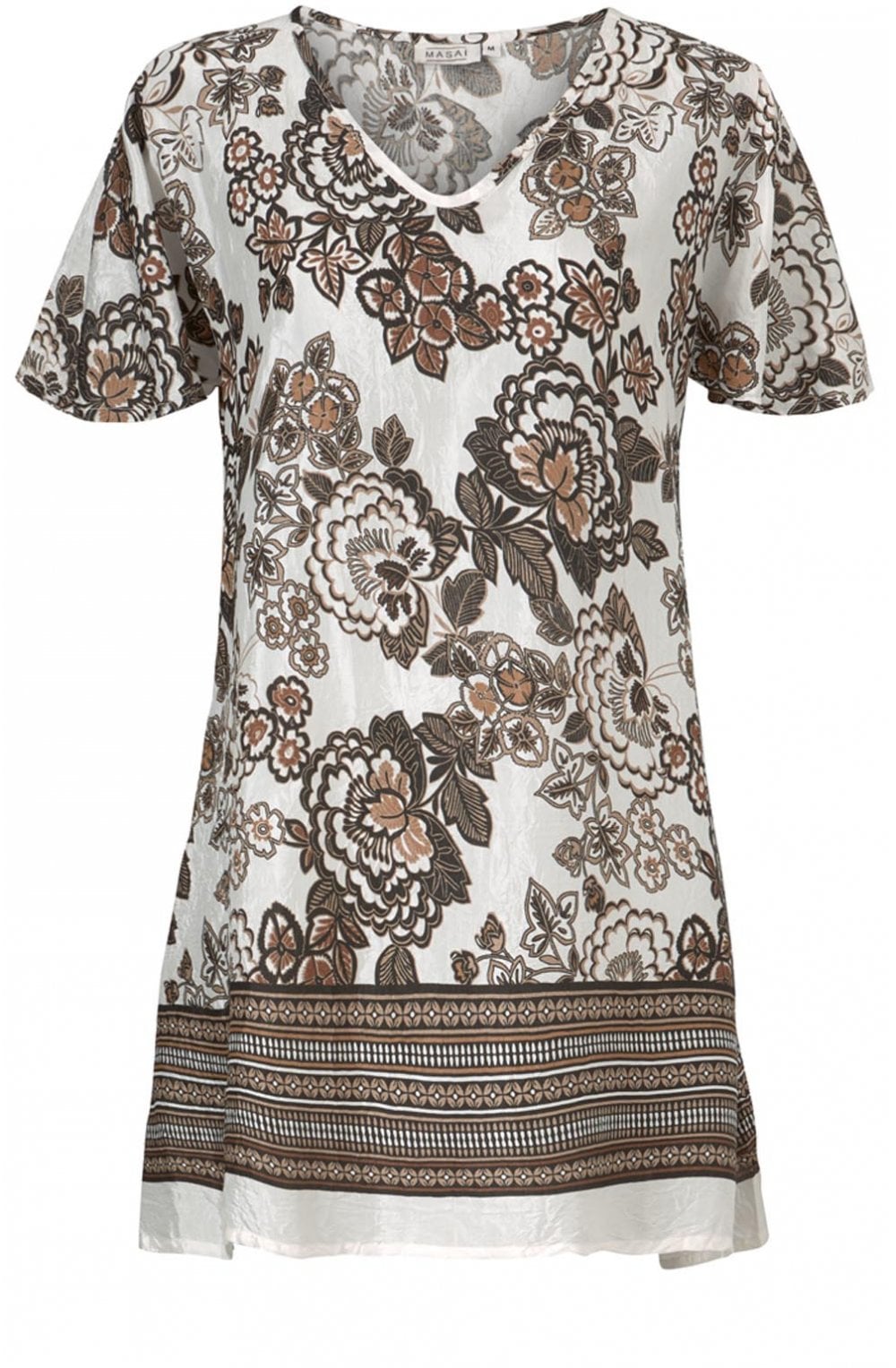 Situssa Sand Floral Tunic
