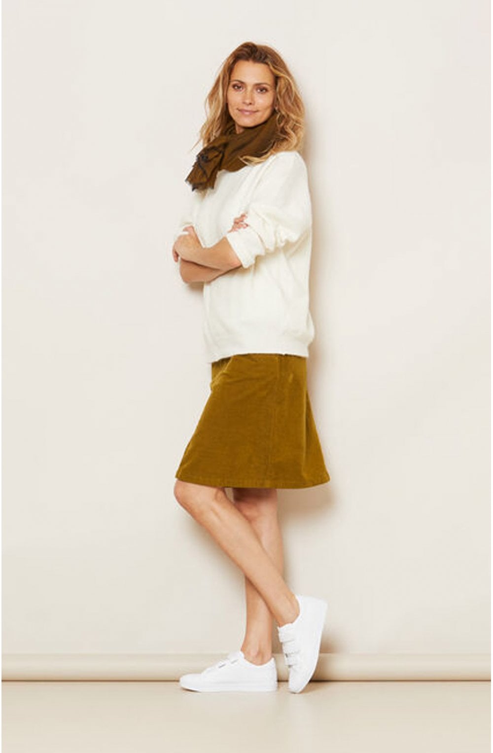 Soleil Ginger Cord Skirt