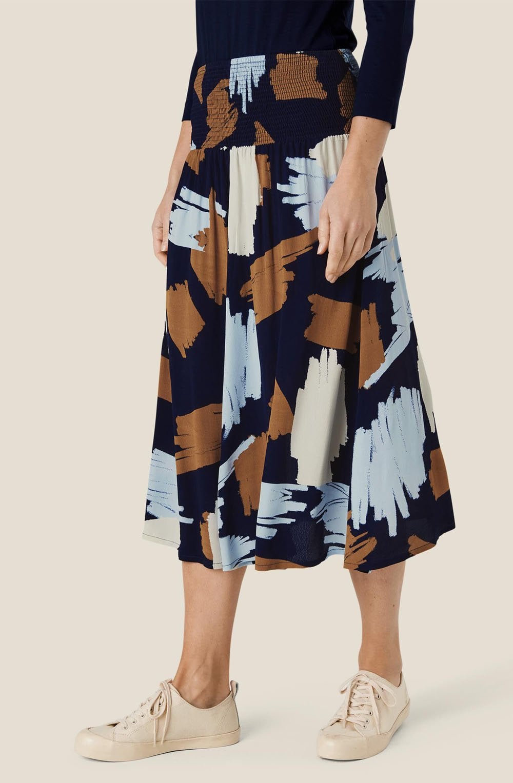 Sondra Maritime Blue Skirt
