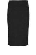 Sue Black Fitted Skirt