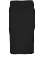 Sue Black Fitted Skirt