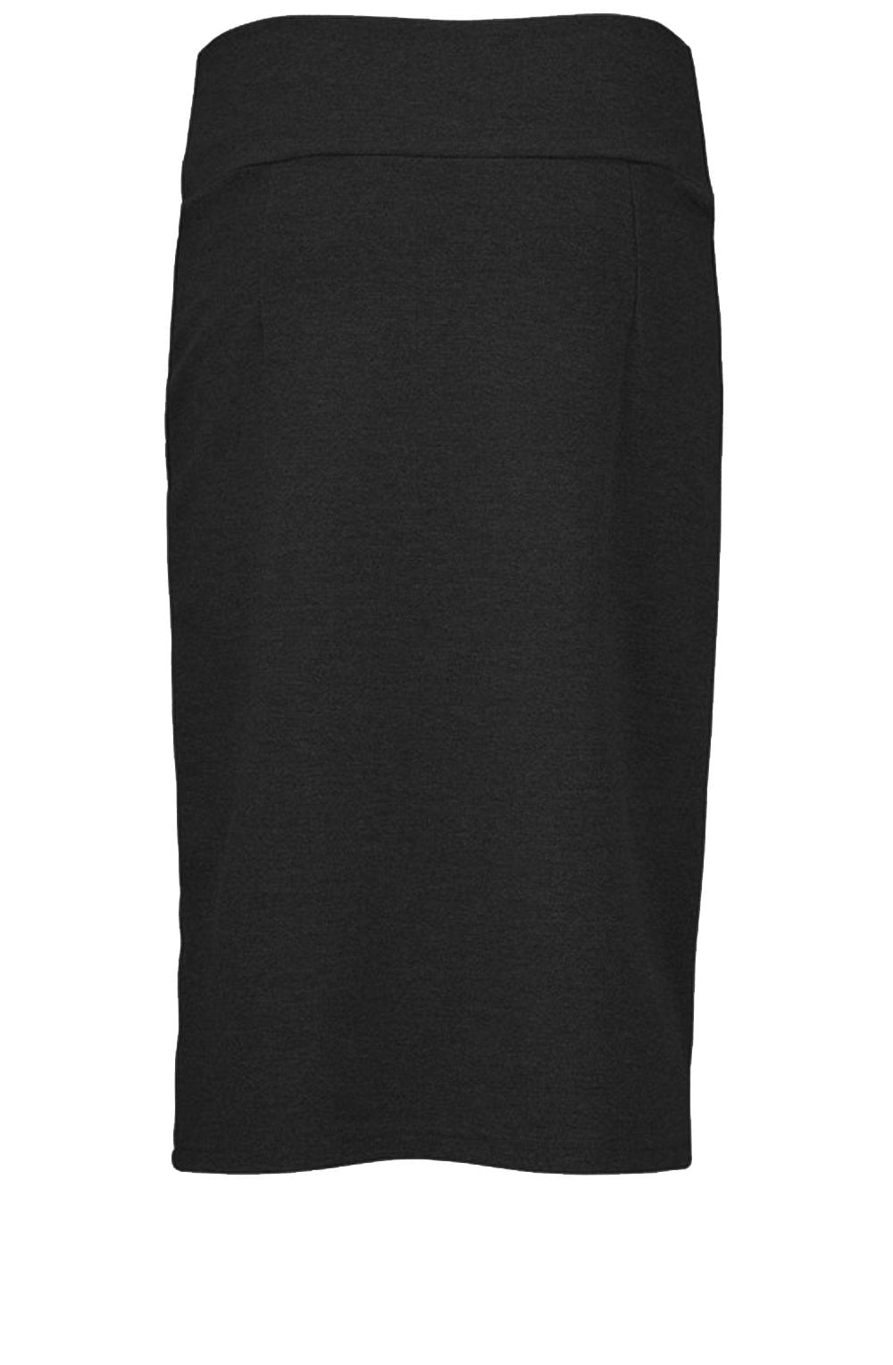 Sue Black Fitted Skirt