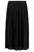 Sunny Black Pleated Skirt