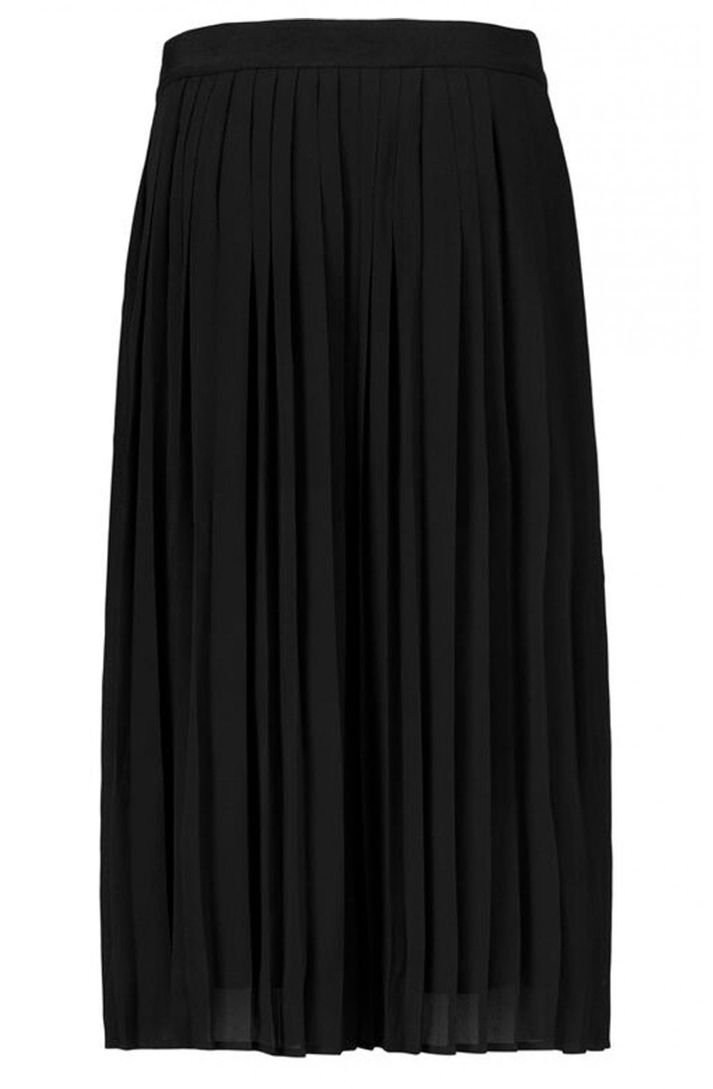 Sunny Black Pleated Skirt