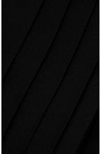 Sunny Black Pleated Skirt