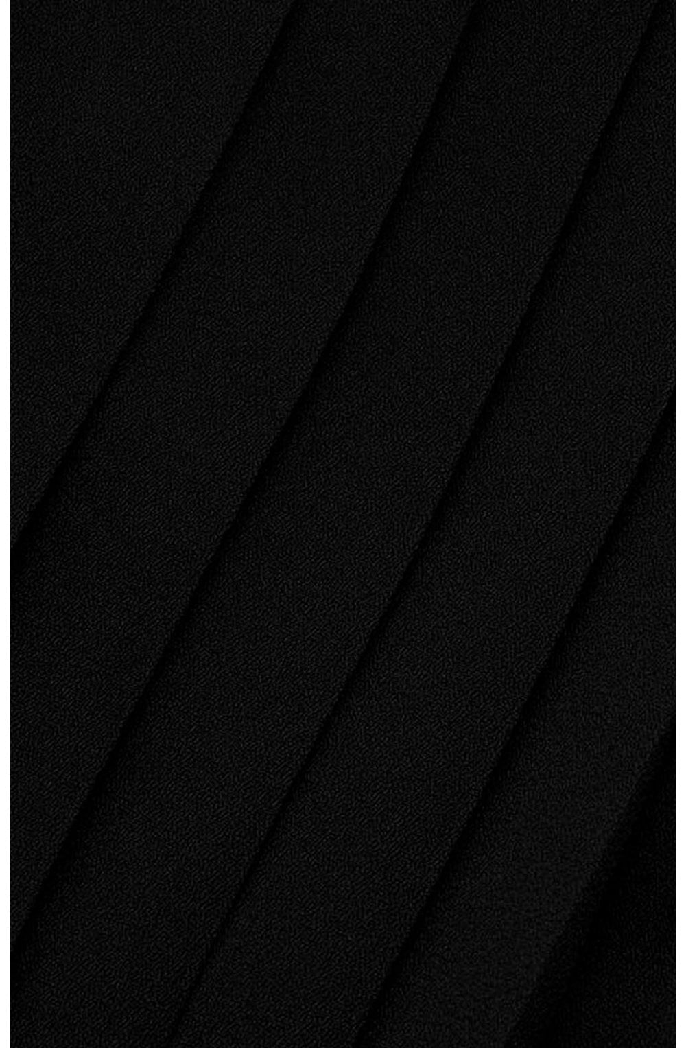 Sunny Black Pleated Skirt