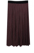 Sunny Patterned Pleated Skirt