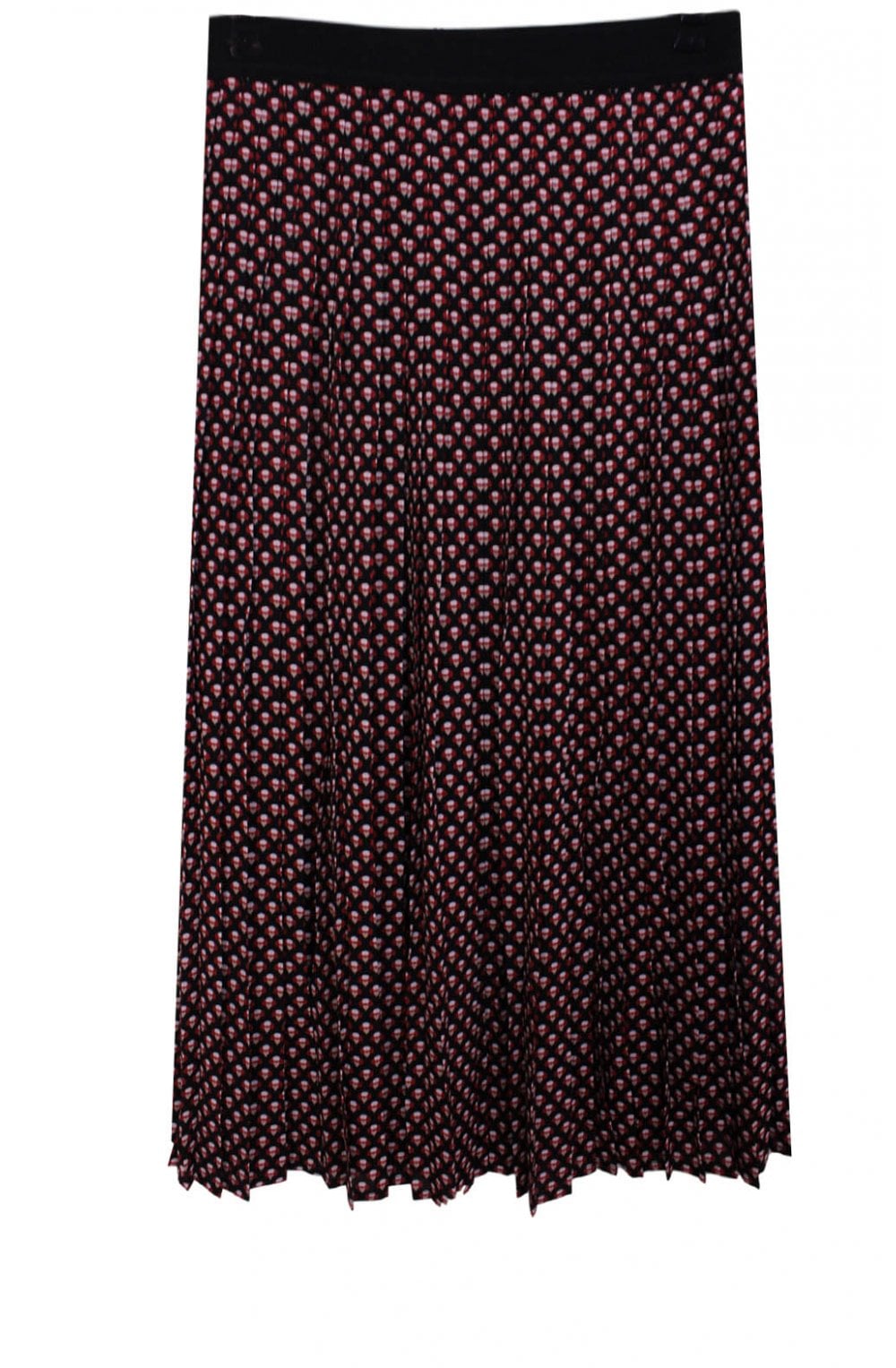 Sunny Patterned Pleated Skirt