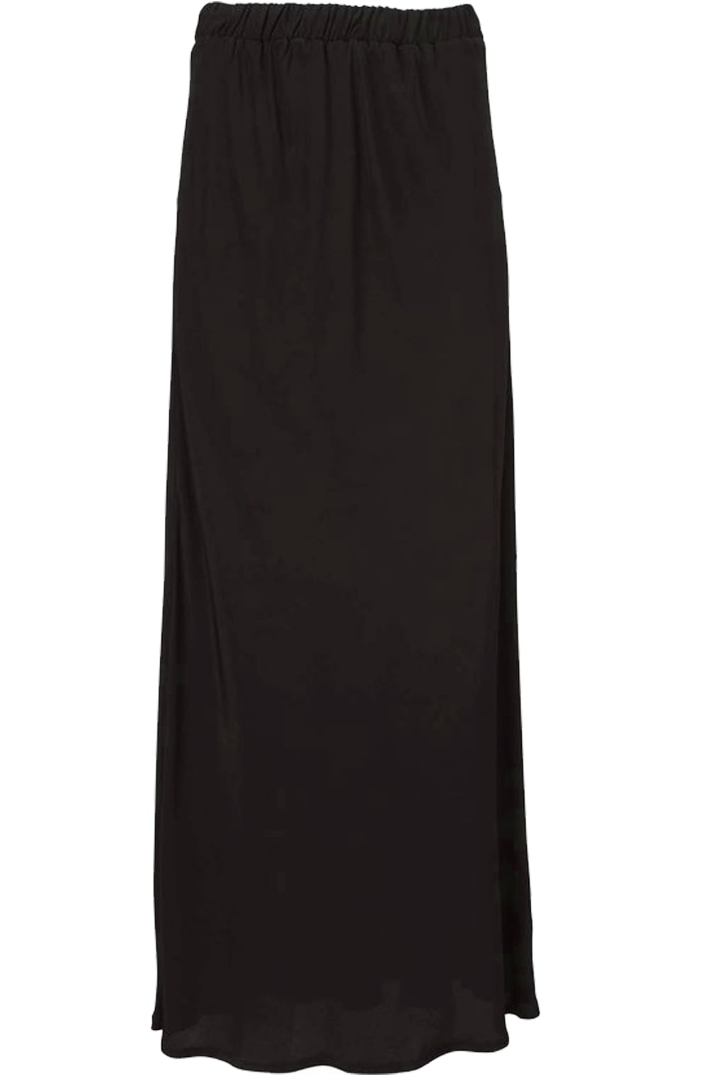 Svana Black Maxi Skirt