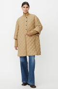 Talvire Travertine Quilted Coat