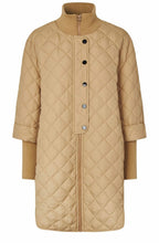 Talvire Travertine Quilted Coat