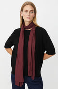 Tawny Port Amega Jersey Scarf