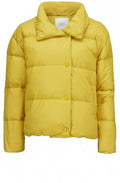 Thelma Yellow Quilted Coat