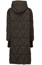 Thyra Quilted Chocolate Coat