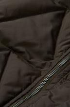 Thyra Quilted Chocolate Coat