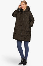 Thyra Quilted Chocolate Coat