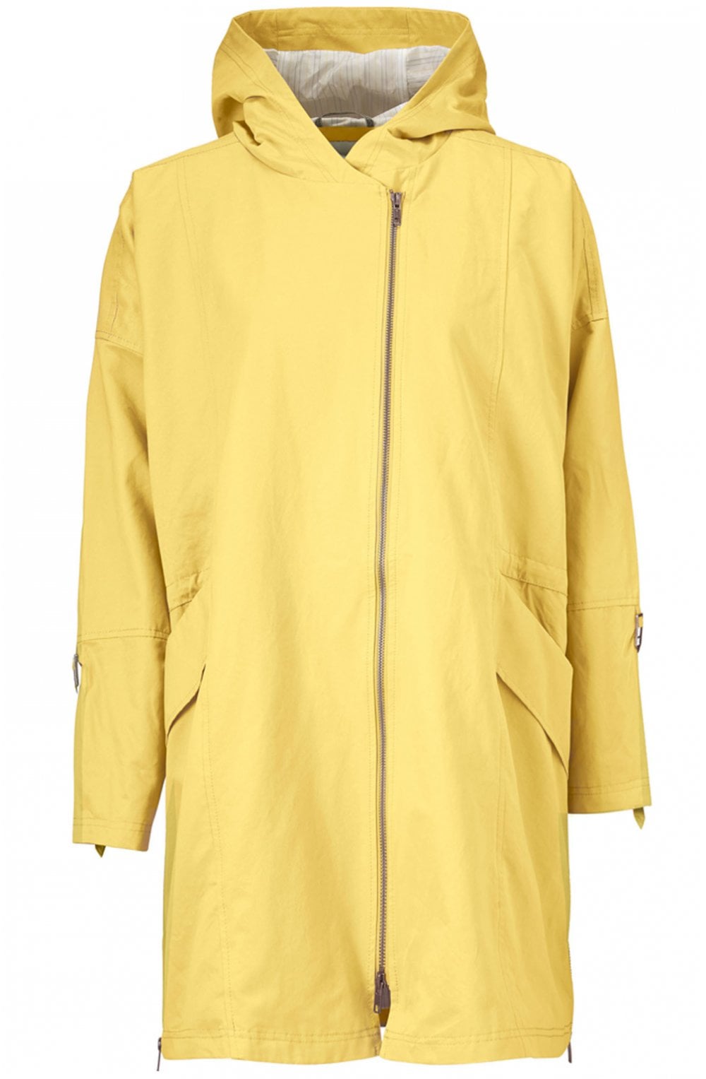 Thyrana Yellow Hooded Coat