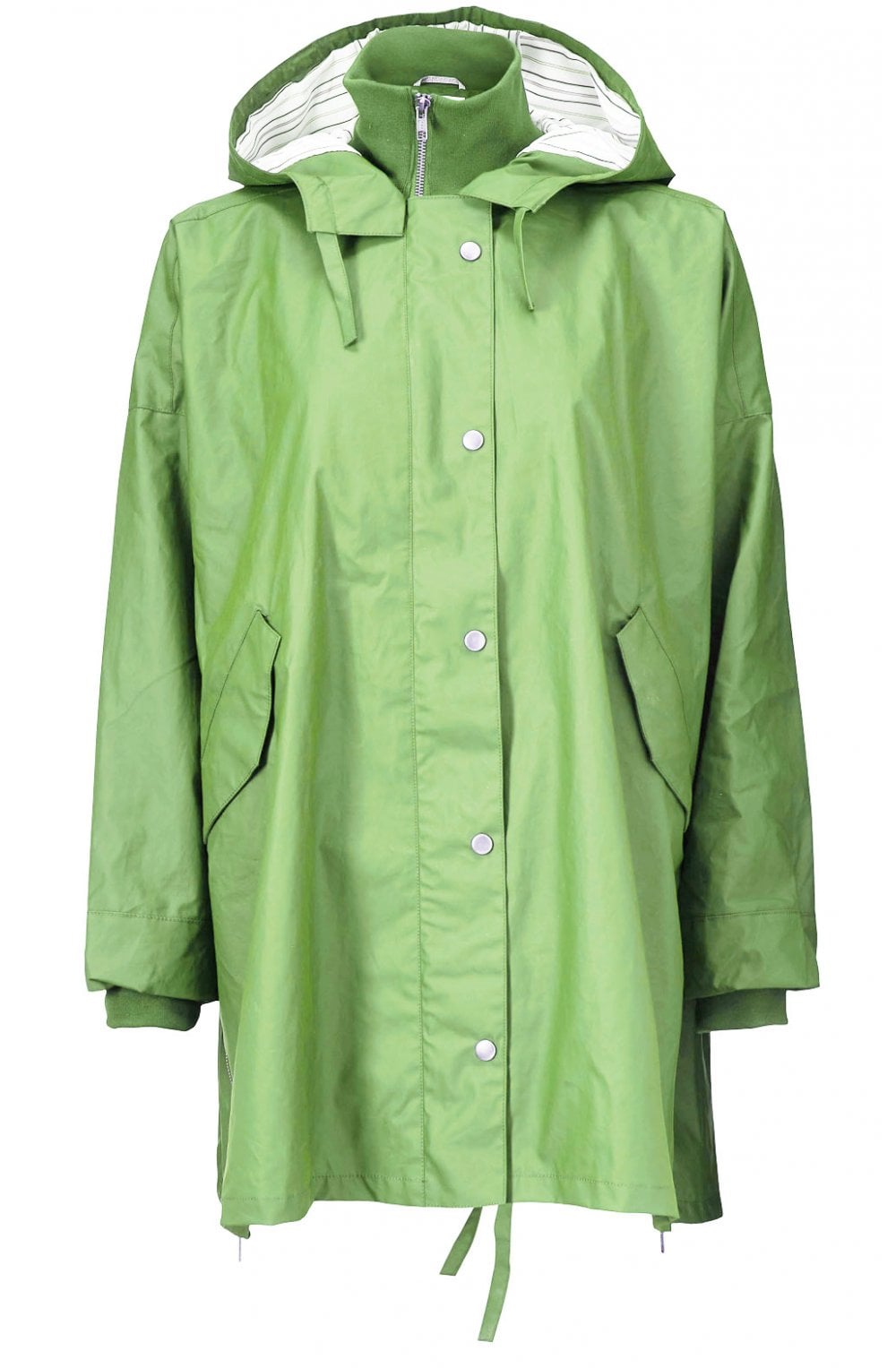 Tone Peridot Hooded Raincoat
