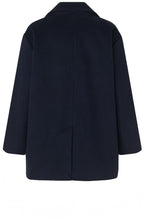Tracy Navy Double Breasted Coat