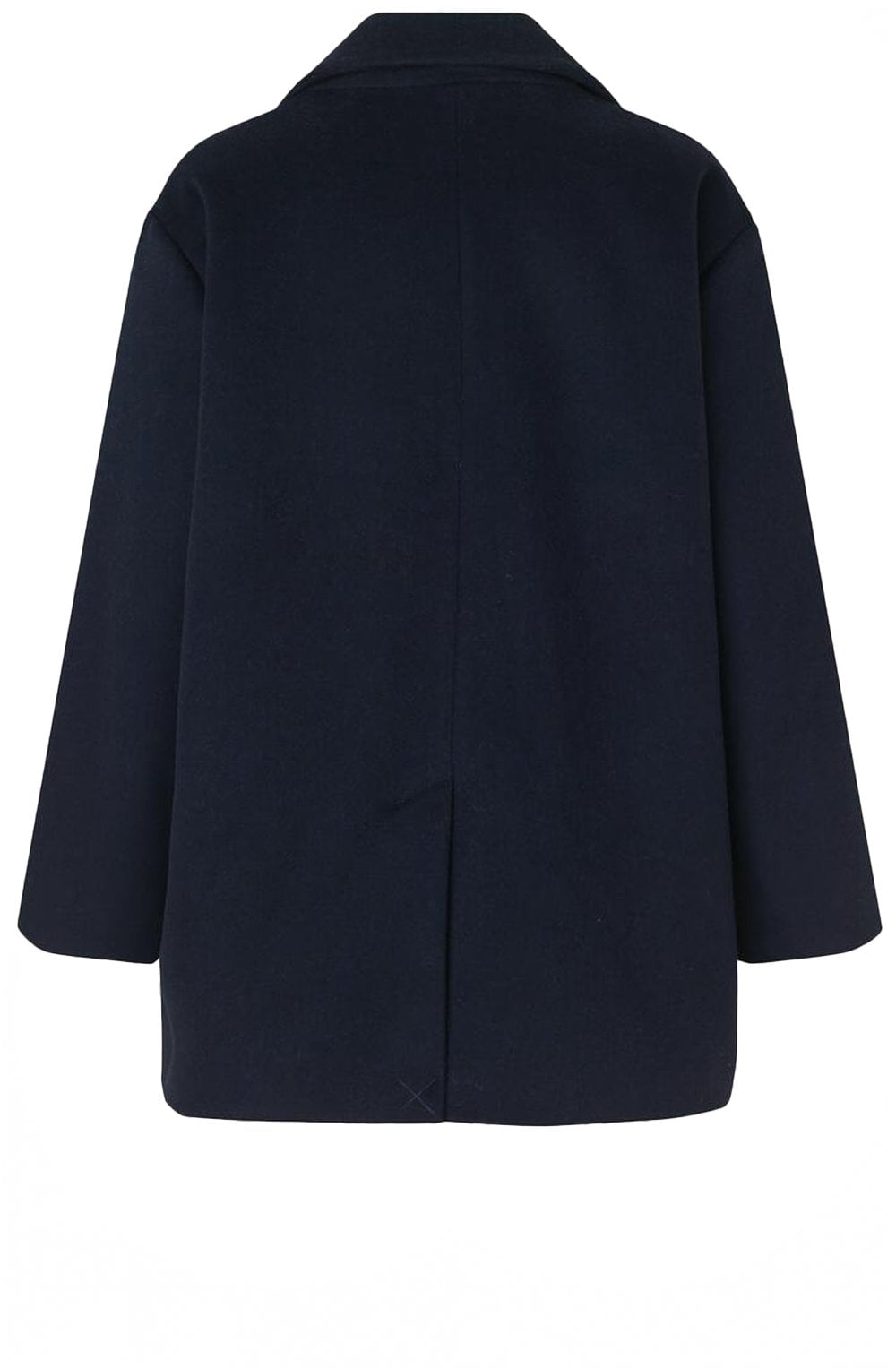 Tracy Navy Double Breasted Coat