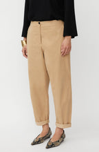 Travertine Parastoo Corduroy Barrel Trousers