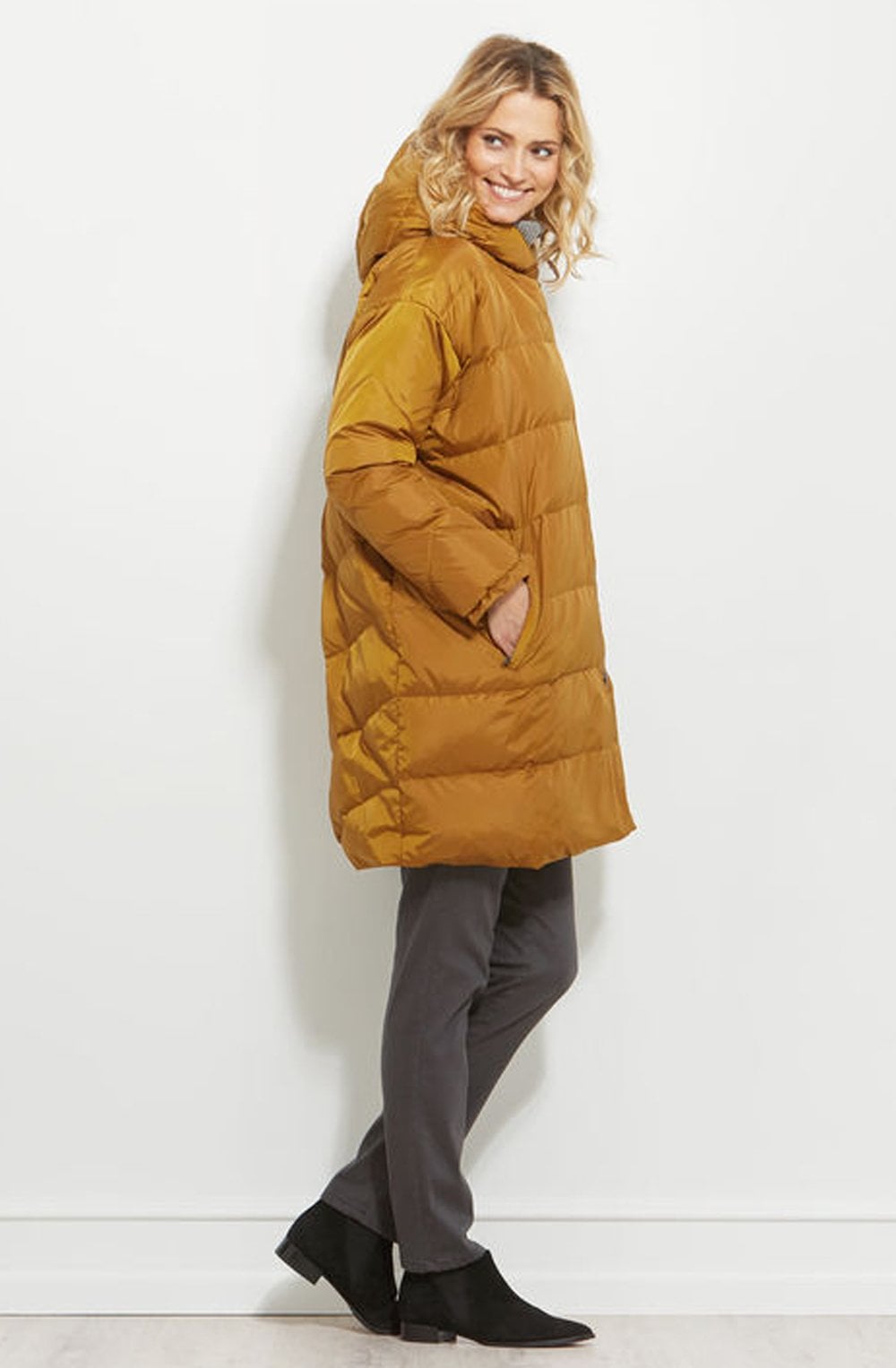 Tuala Oversized Quilted Coat