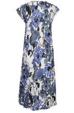 Uma Blue Floral Print Dress