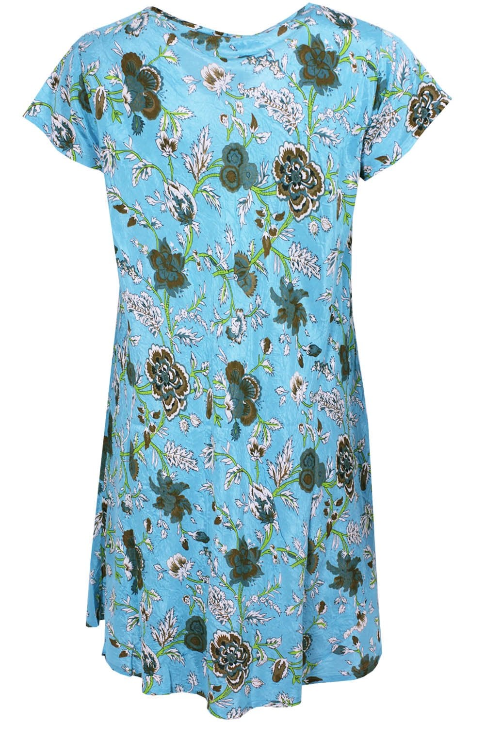 Vibe Blue Mist Floral Print dress