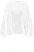 White Embroidered Davy Blouse