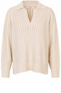 Whitecap Cable Knit Fabra Jumper