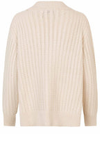 Whitecap Cable Knit Fabra Jumper