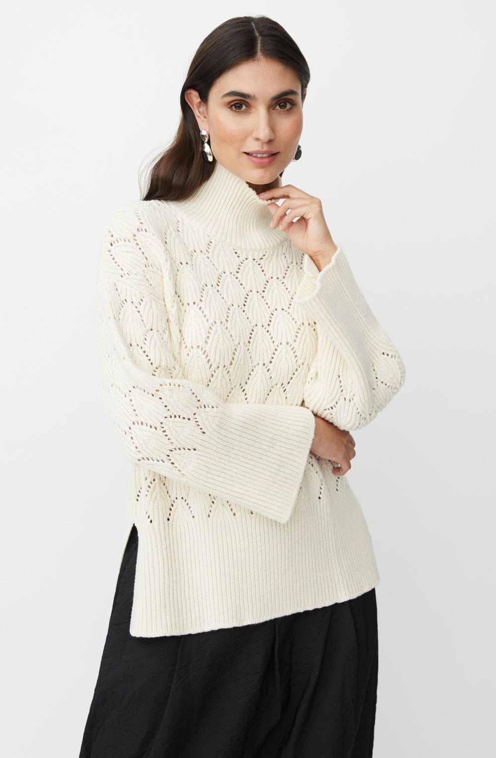 Whitecap Fabiano Decorative Knit Jumper