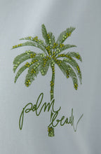 Baby Blue Palm Beach T Shirt
